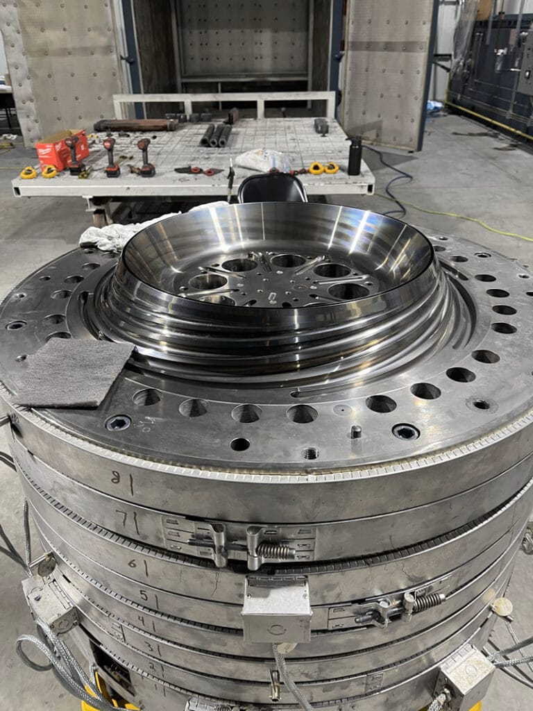 Photo of a die that Machine Group has cleaned.